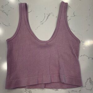 Urban Outfitters “Out From Under Drew Seamless Ribbed Cropped Tank Top”